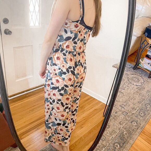 Show Me Your Mumu Floral Wide Leg Jumpsuit S - Picture 3 of 7